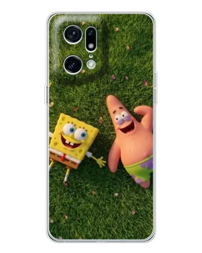 Чехол для OPPO Find X5 Pro с картинкой «Друзья на лужайке» Чехол для OPPO Find X5 Pro с картинкой «Друзья на лужайке»