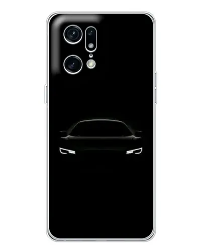 Чехол для OPPO Find X5 Pro с картинкой «Взгляд Audi в темноте» Чехол для OPPO Find X5 Pro с картинкой «Взгляд Audi в темноте»