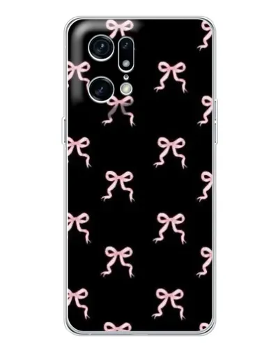 Чехол для OPPO Find X5 Pro с картинкой «Бант-цветок»