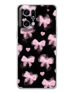 Чехол для OPPO Find X5 Pro с картинкой «Геометрия банта»