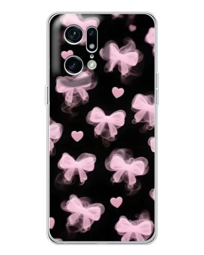 Чехол для OPPO Find X5 Pro с картинкой «Геометрия банта»