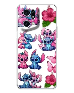 Чехол для OPPO Find X5 Pro с картинкой «Стикеры Stitch и Angel» Чехол для OPPO Find X5 Pro с картинкой «Стикеры Stitch и Angel»