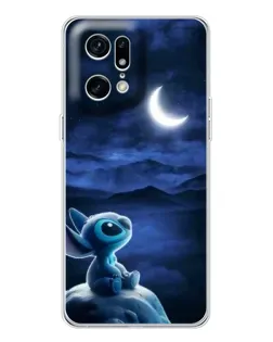 Чехол для OPPO Find X5 Pro с картинкой «Лунная ночь Стича» Чехол для OPPO Find X5 Pro с картинкой «Лунная ночь Стича»