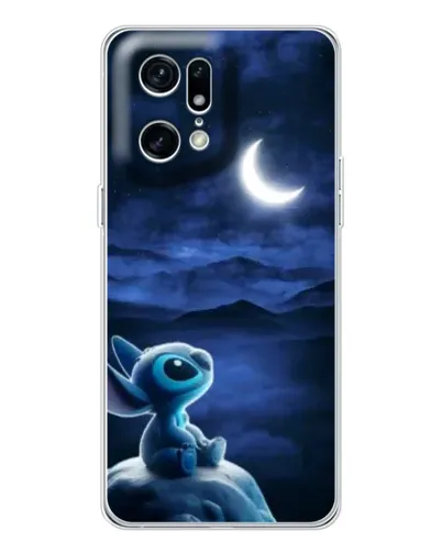Чехол для OPPO Find X5 Pro с картинкой «Лунная ночь Стича» Чехол для OPPO Find X5 Pro с картинкой «Лунная ночь Стича»