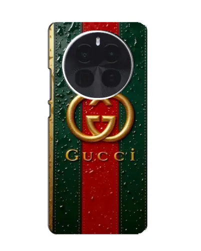 Чехол для OPPO Find X9 Plus с картинкой «Gucci — фирменная полоса и золото» Чехол для OPPO Find X9 Plus с картинкой «Gucci — фирменная полоса и золото»