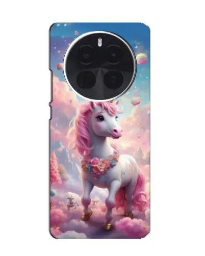 Чехол для OPPO Find X9 Plus с картинкой «Единорог среди облаков»