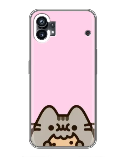 Чехол для OPPO Find X9 Pro с картинкой «Pusheen и печенье» Чехол для OPPO Find X9 Pro с картинкой «Pusheen и печенье»
