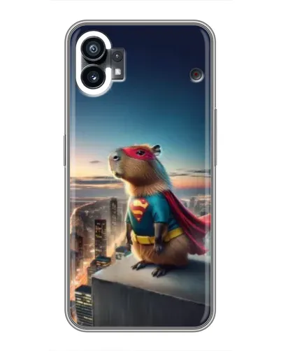 Чехол для OPPO Find X9 Pro с картинкой «Капи-мен супергерой»