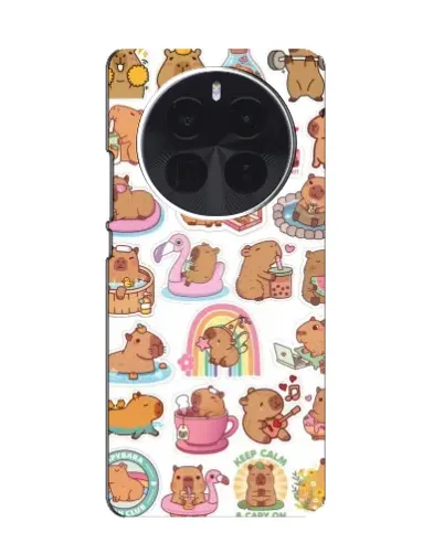 Чехол для OPPO Find X9 Ultra с картинкой «Капибары набор» Чехол для OPPO Find X9 Ultra с картинкой «Капибары набор»