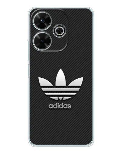 Чехол для OPPO K13 Turbo Pro с картинкой «Adidas Карбоновая текстура»