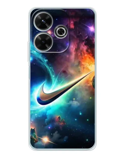 Чехол для OPPO K13 Turbo Pro с картинкой «Космический Nike Swoosh»