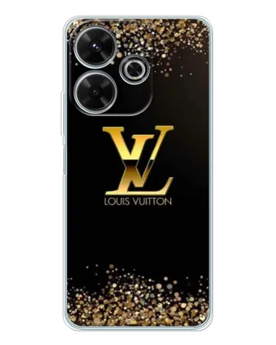 Чехол для OPPO K13 Turbo Pro с картинкой «LV — золотые искры» Чехол для OPPO K13 Turbo Pro с картинкой «LV — золотые искры»