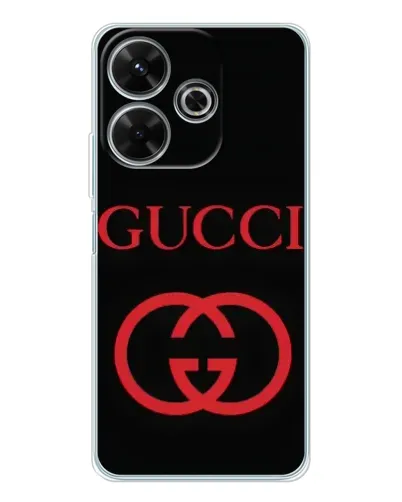 Чехол для OPPO K13 Turbo Pro с картинкой «Gucci — красный логотип»