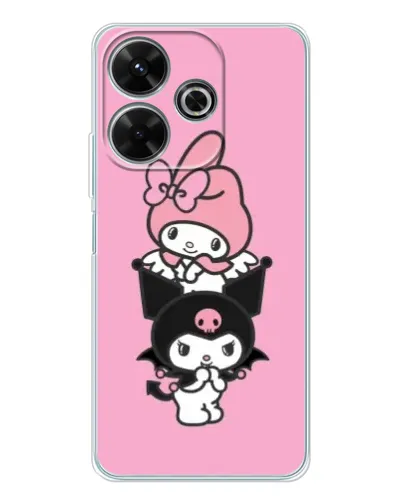 Чехол для OPPO K13 Turbo Pro с картинкой «My Melody и Kuromi»