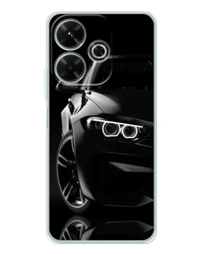 Чехол для OPPO K13 Turbo Pro с картинкой «Черная BMW — профиль» Чехол для OPPO K13 Turbo Pro с картинкой «Черная BMW — профиль»