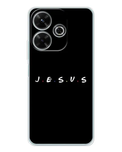 Чехол для OPPO K13 Turbo Pro с картинкой «Точки веры J.E.S.U.S.»