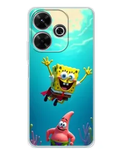 Чехол для OPPO K13 Turbo Pro с картинкой «Спанч Боб под водой» Чехол для OPPO K13 Turbo Pro с картинкой «Спанч Боб под водой»
