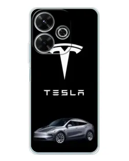 Чехол для OPPO K13 Turbo Pro с картинкой «Tesla Model Y»