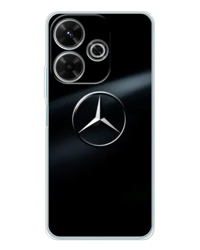 Чехол для OPPO K13 Turbo Pro с картинкой «Mercedes на металле» Чехол для OPPO K13 Turbo Pro с картинкой «Mercedes на металле»