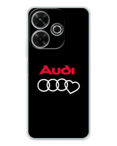 Чехол для OPPO K13 Turbo Pro с картинкой «Логотип Audi Heart»