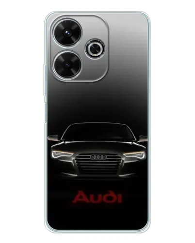 Чехол для OPPO K13 Turbo Pro с картинкой «Audi — градиентный контур»