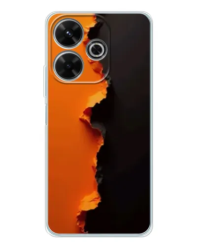 Чехол для OPPO K13 Turbo Pro с картинкой «Оранжевый разлом» Чехол для OPPO K13 Turbo Pro с картинкой «Оранжевый разлом»
