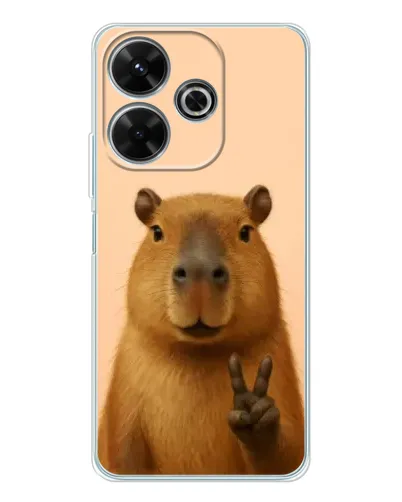 Чехол для OPPO K13 Turbo Pro с картинкой «Капибара виктория»