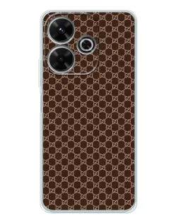 Чохол для OPPO K13 Turbo з картинкою «Gucci — шоколадна сітка» Чохол для OPPO K13 Turbo з картинкою «Gucci — шоколадна сітка»