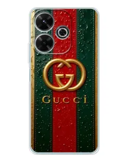 Чохол для OPPO K13 Turbo з картинкою «Gucci — фірмова смуга та золото» Чохол для OPPO K13 Turbo з картинкою «Gucci — фірмова смуга та золото»