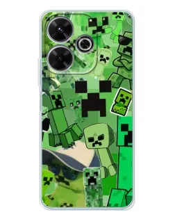 Чехол для OPPO K13 Turbo с картинкой «Криперы Minecraft»