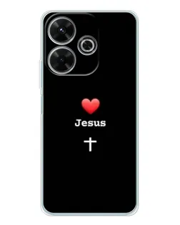 Чохол для OPPO K13 Turbo з картинкою «Серце - Jesus»