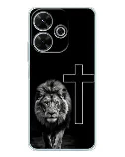 Чохол для OPPO K13 Turbo з картинкою «Лев та Хрест»