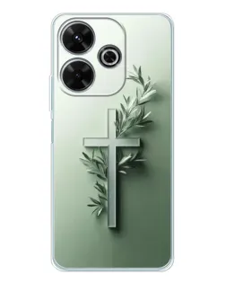 Чехол для OPPO K13 Turbo с картинкой «Оливковая ветвь» Чехол для OPPO K13 Turbo с картинкой «Оливковая ветвь»