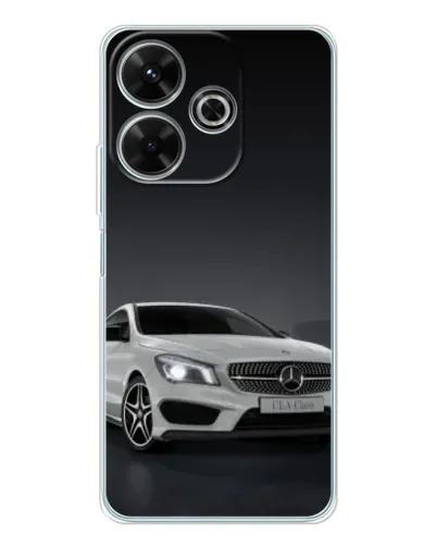 Чехол для OPPO K13 Turbo с картинкой «Mercedes AMG GT Silver»