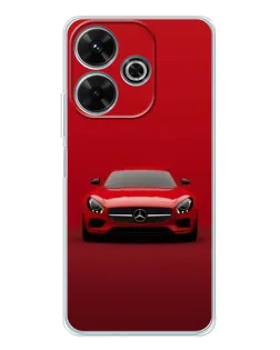 Чехол для OPPO K13 Turbo с картинкой «Красный Mercedes AMG»