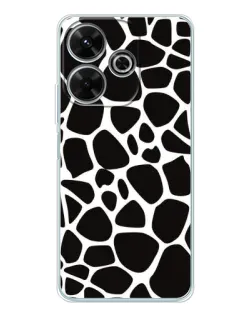 Чехол для OPPO K13 Turbo с картинкой «Черно-белый жираф»