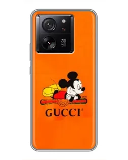 Чехол для OPPO K13s с картинкой «Микки Маус Gucci — оранж»