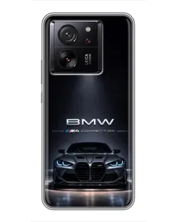 Чохол для OPPO K13s з картинкою «BMW крізь нічне місто»