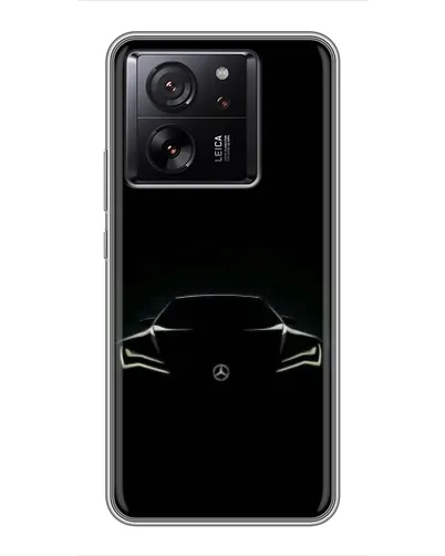 Чехол для OPPO K13s с картинкой «Mercedes — силуэт авто» Чехол для OPPO K13s с картинкой «Mercedes — силуэт авто»