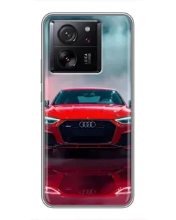 Чехол для OPPO K13s с картинкой «Audi RS — красный стиль»