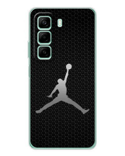 Чехол для OPPO K13x 5G с картинкой «Jordan Dark Carbon» Чехол для OPPO K13x 5G с картинкой «Jordan Dark Carbon»