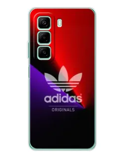 Чохол для OPPO K13x 5G з картинкою «Adidas Red Neon»