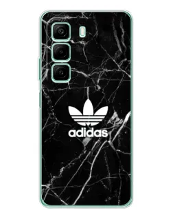 Чехол для OPPO K13x 5G с картинкой «Белый мрамор Adidas»