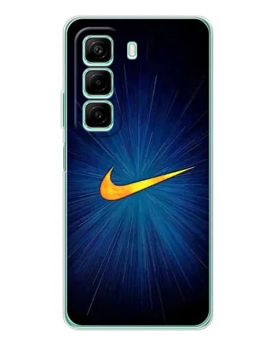 Чехол для OPPO K13x 5G с картинкой «Синий пульс Nike» Чехол для OPPO K13x 5G с картинкой «Синий пульс Nike»