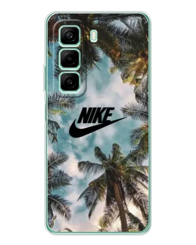 Чехол для OPPO K13x 5G с картинкой «Тропический принт Nike» Чехол для OPPO K13x 5G с картинкой «Тропический принт Nike»
