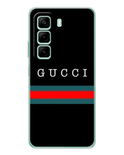 Чехол для OPPO K13x 5G с картинкой «Gucci — красный пояс»