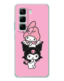 Чохол для OPPO K13x 5G з картинкою «My Melody та Kuromi» Чохол для OPPO K13x 5G з картинкою «My Melody та Kuromi»