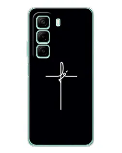 Чехол для OPPO K13x 5G с картинкой «Тонкий крест»