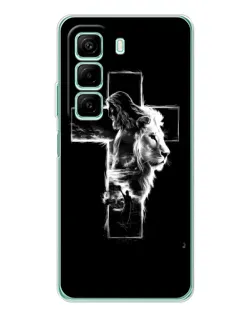Чехол для OPPO K13x 5G с картинкой «Сияющий крест Jesus»