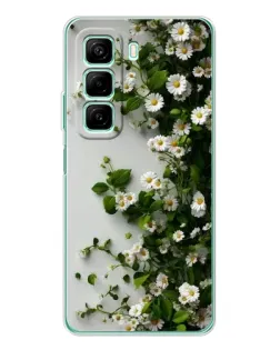 Чохол для OPPO K13x 5G з картинкою «Гілка дрібних білих квітів»